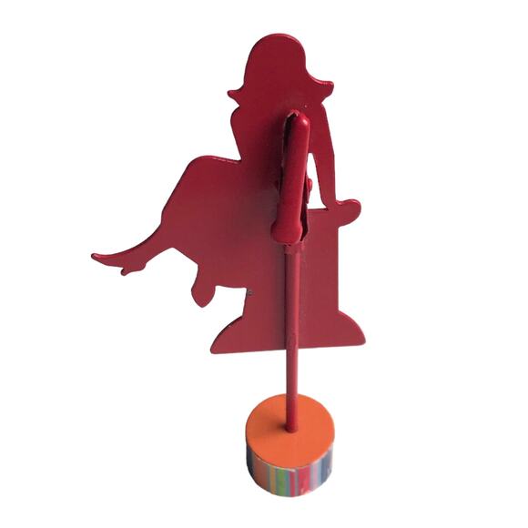 Metal Die Cut Photo Holder Magnetic Base Home Office Desk Decor - Picture 5 of 10